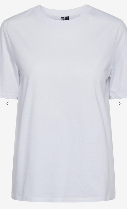 T-shirt bianca donna Pieces