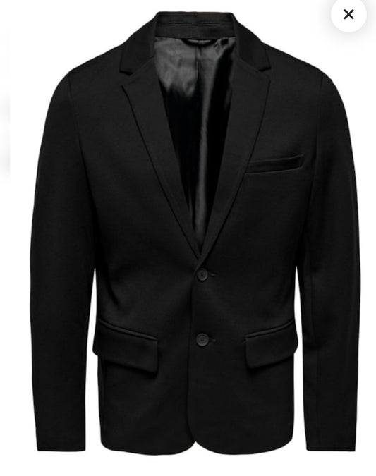 Blazer nero uomo Only&Sons