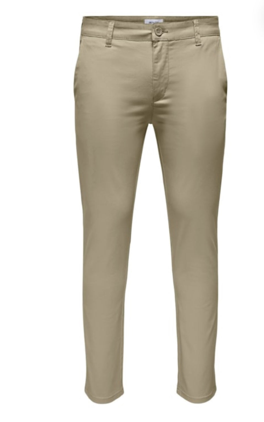 Pantalone chino cincillà uomo Only&Sons